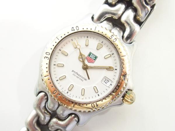 ☆タグホイヤー セルシリーズ WG1222 クォーツ腕時計 ジャンク