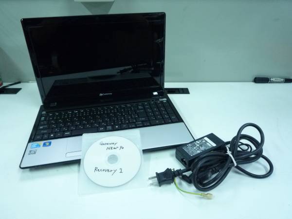 Gateway NEW90 NV59C-H54E/S Ci5 640GB 4GB 15.6型 リカバリ済