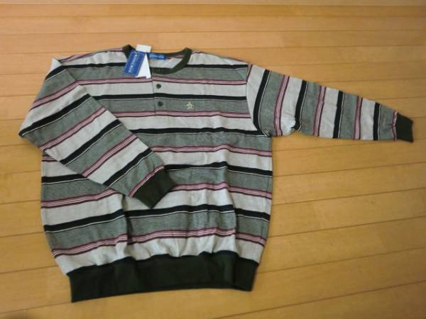 未使用★マンシングウエア★トップスLサイズ／W -485