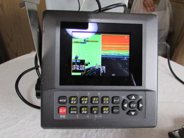 葵ソニック SSV-35 3.5型TFTカラー液晶GPSプロッター&魚群探知機