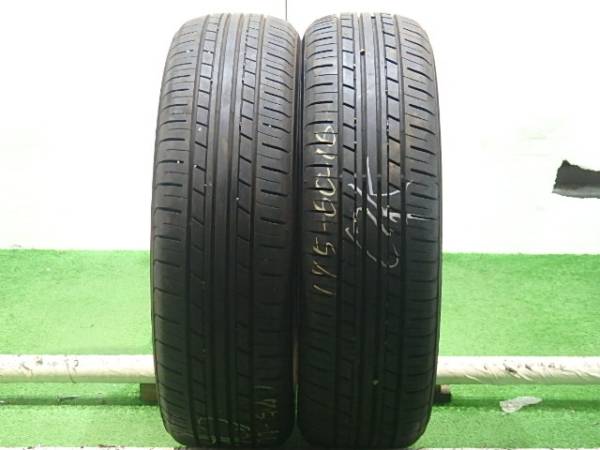 P28★175/60R16★ヨコハマ ECOS★中古2本