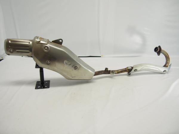 穴無KLX125純正マフラーLX125CフルエキDトラッカー125
