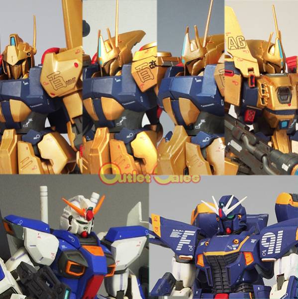 G F F 百式 百式改 量産型百式改 Fa百式改 F90 91 7y01 機動戦士zガンダム 売買されたオークション情報 Yahooの商品情報をアーカイブ公開 オークファン Aucfan Com