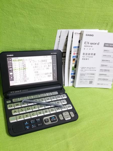 CASIO　EX-word　DATAPLUS10　電子辞書　XD-JTY6030