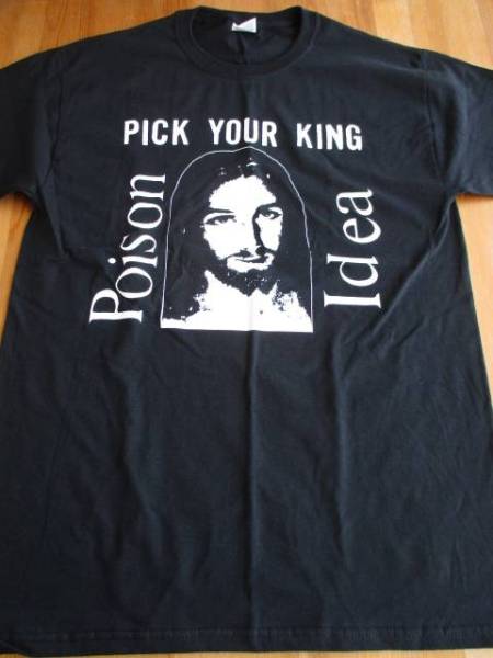 POISON IDEA Tシャツ 黒M / blak flag germs bad brains Poison Idea