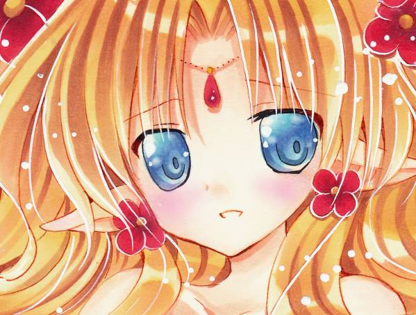 オリジナル 同人手描きイラスト 手描きイラスト ⁄ - エルフ Yahoo