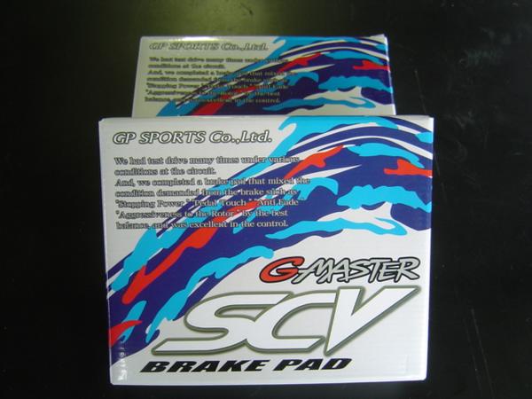 GPスポーツ SCV ブレーキパッド RX-7 FC3S FD3S 前後