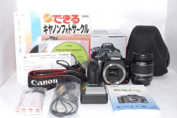 初心者必見♪ Canon キヤノン EOS kiss X2 手振れ補正レンズ付き
