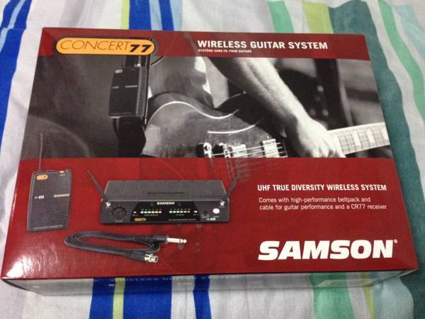 SAMSON Concert77/guiter/B11 ワイヤレスシステム