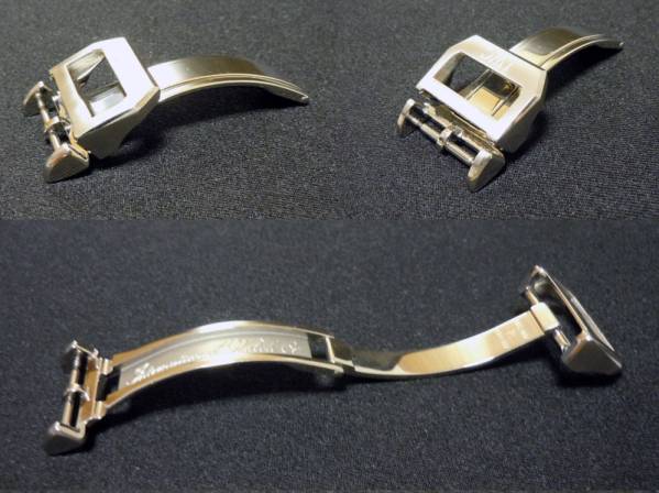 IWC　革ベルト用 純正フォールディングバックル　マークXV用