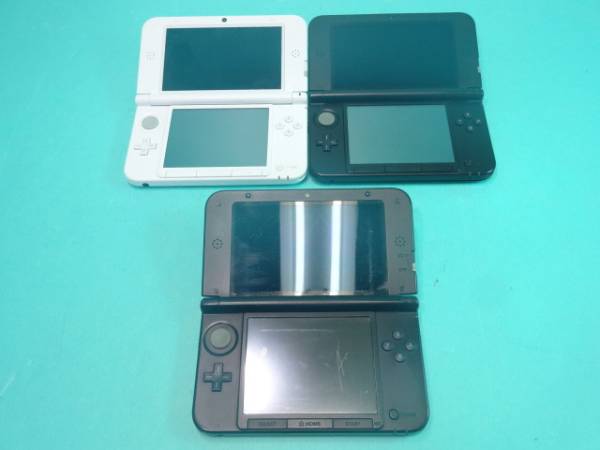 H830 ニンテンドー3DS LL 本体のみ 3台セット 【ジャンク】 ◇紹介