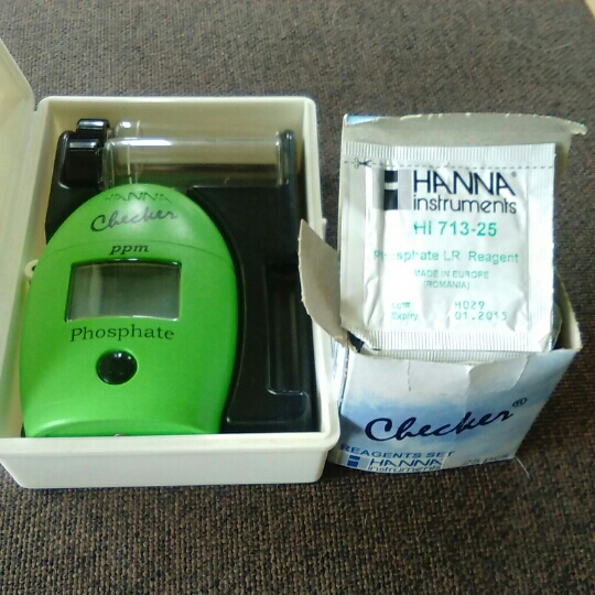 HANNA リン酸チェッカー 試験薬24枚付き中古品
