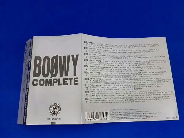 BOΦWY BOOWY COMPLETE 21st Century 20th Anniversary EDITION BOØWY