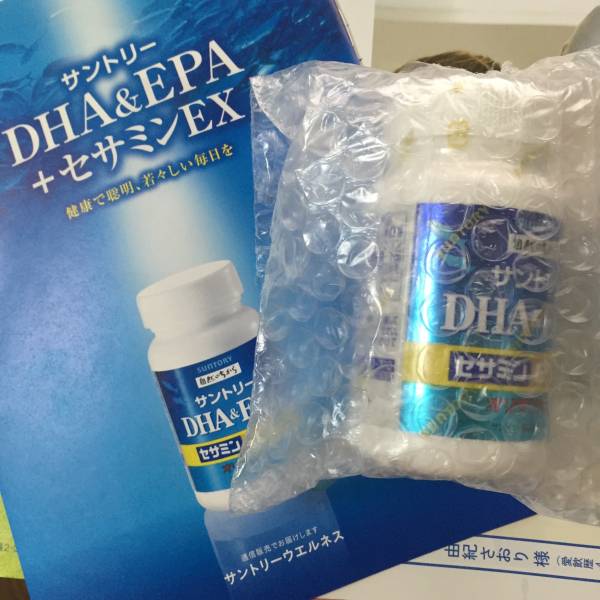 ☆新品未開封 サントリー DHA&EPA セサミンEX 120粒 TVで話題の*