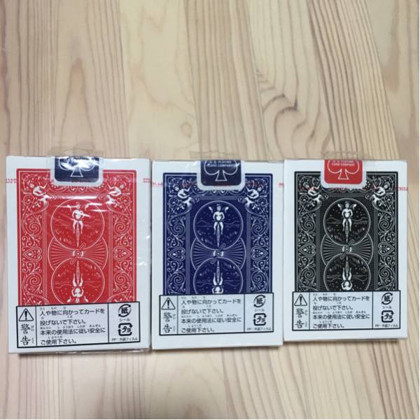 Bicycle Rider Back 1STコラボ トランプ 3色セット Bicycle Rider Back Cards Playing トランプ RIDER BACK Set BICYCLE