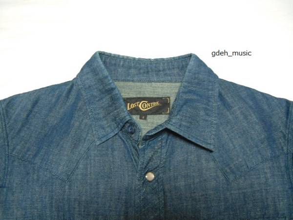 ロストコントロール デニムシャツ2(GERUGA OLDJOE THE FOOL)