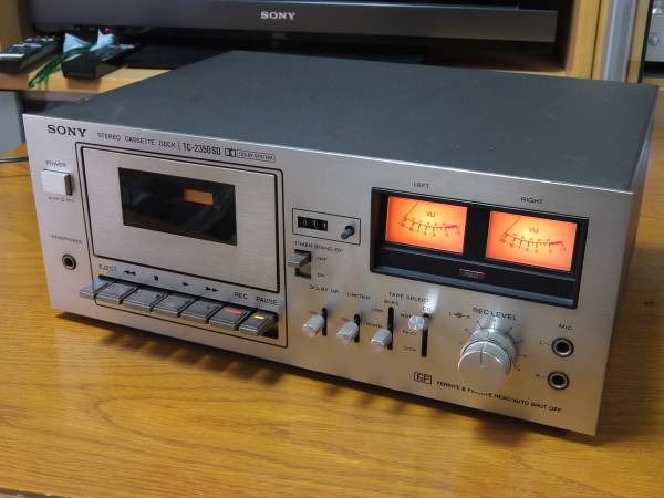 オーディオ機器 整備品 SONY TC-2350SD カセットデッキ