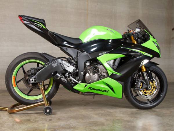 M4 GP ZX-6R マフラー スリップオン 09-16 KA6922-GP zx-6r m4スリップ