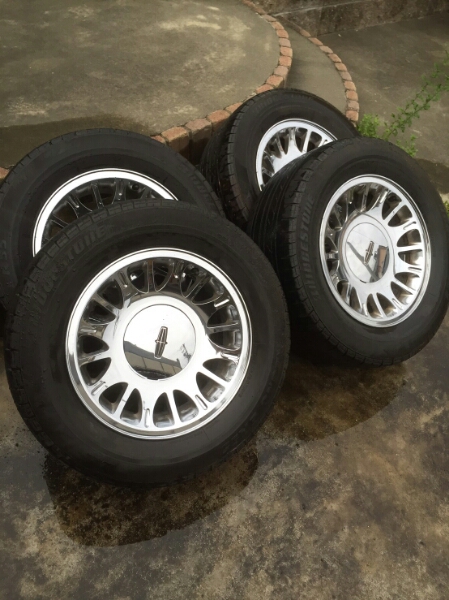 リンカーン タウンカー純正 メッキホイル