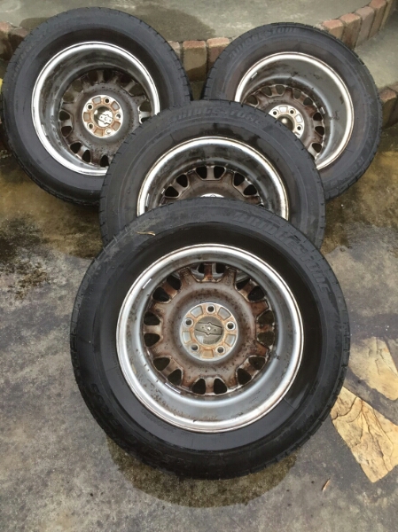 リンカーン タウンカー純正 メッキホイル