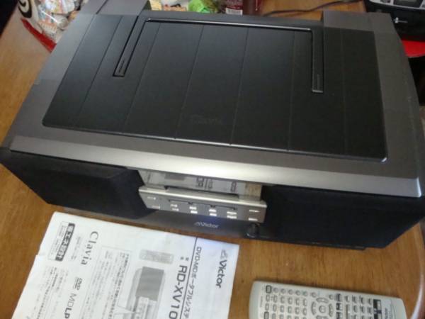 Victor RD-XV10-H 中古 難あり オーディオ機器 MDコンポ 【公式通販】