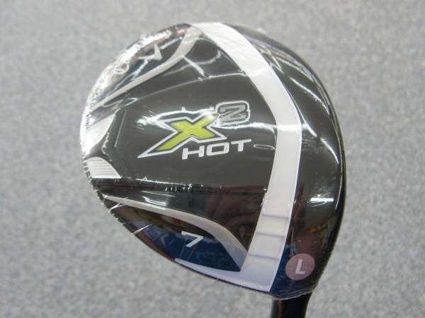 .未使用処分 キャロウェイ日本 X2 HOT 7W 純正カーボン（L）女性