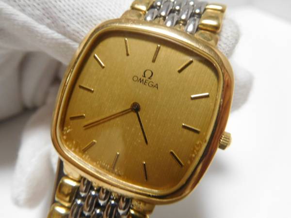 1円～used オメガ クォーツ 動作確認済(C-H56)