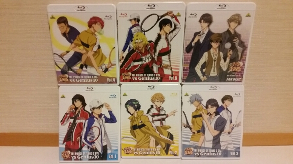 新テニスの王子様 OVA vs Genius Blu-ray 全5巻+FAN DISK