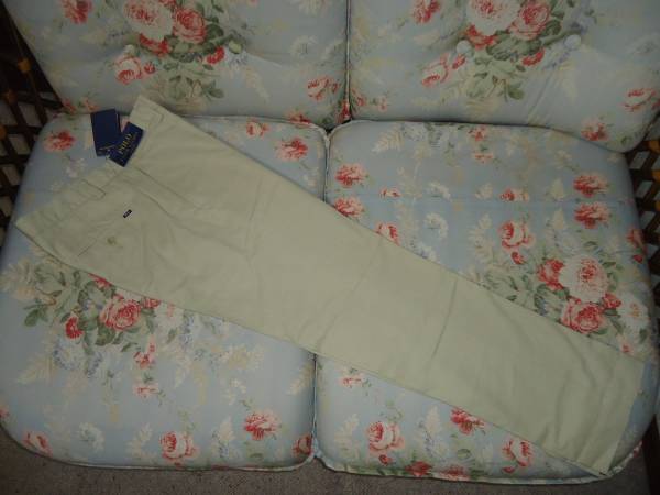 新品☆ラルフローレン　チノパンツ　ベージュ　32W32L　SLIM FIT