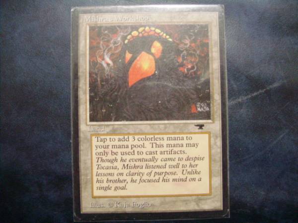 ミシュラの工廠 アンティキティ ATQ 英語 MTG 初版 old school