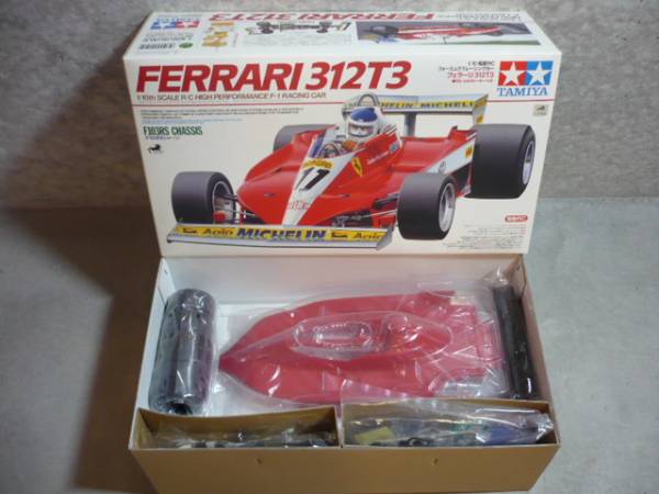 ②タミヤ1/10 フェラーリ312T3 Tamiya Ferrari 312T3 1⁄10 RCカー