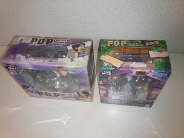 ワンピース CB-EX ルフィ＆エース P.O.P 未開封P.O.P フィギュア 