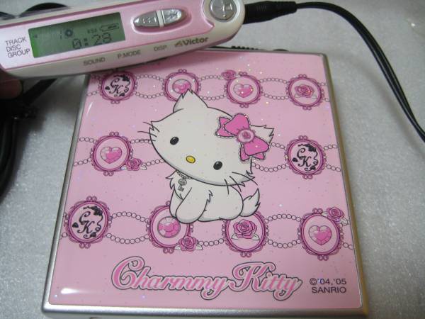 激レア!! Victor JVC チャーミーキティ MDプレーヤー ◇展示美品