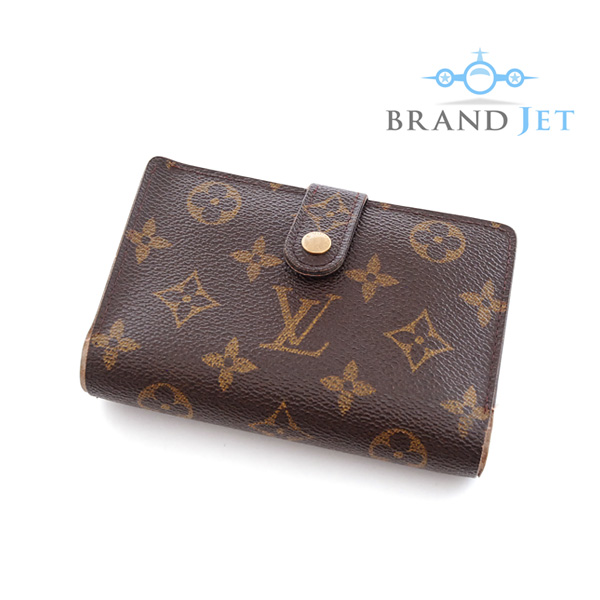 ルイヴィトン/モノグラム 二つ折り財布/がま口/旧型(1527)