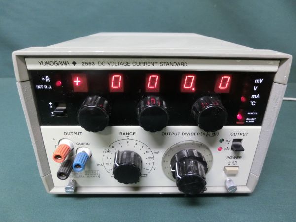 横河 2553 直流電圧電流発生器 YOKOGAWA 横河直流電圧電流発生器型番