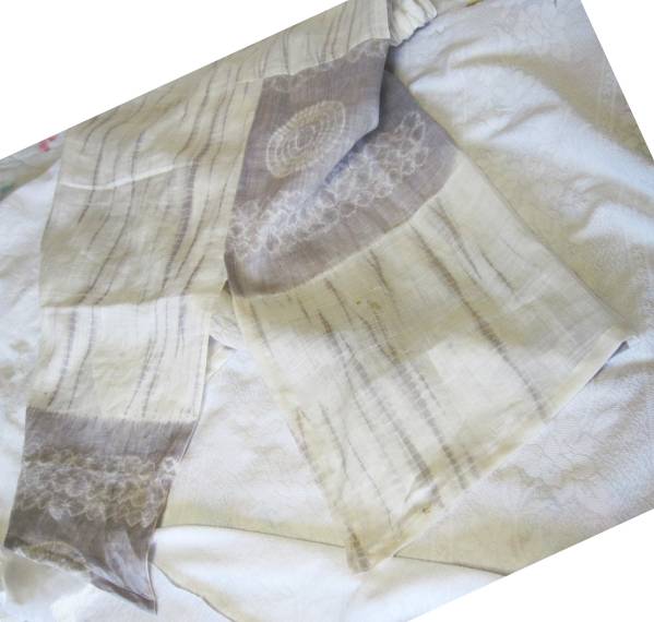布乃言葉*スカート避暑地にて*本麻の襦袢地フリー(M~LL)