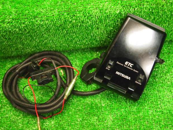 23459☆ミツバ バイク用ETC MSC-BE21 テスターチェック済