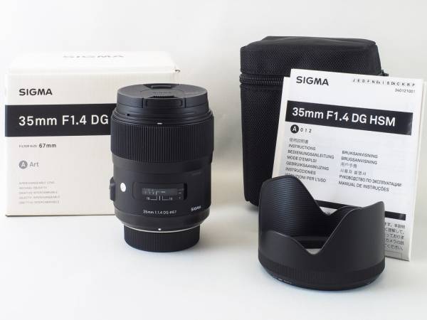 ☆SIGMA シグマ 35mm F1.4 DG HSM Art Nikon ニコン用 一眼カメラ用