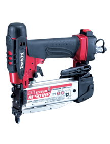 マキタ　50mm 高圧ピンタッカ AF501HP (赤)　エアダスタ付