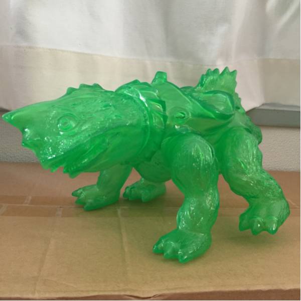 エレガブ 怪獣パトカー 16期 ソフビ 怪獣パトカー | 6期(B-tipe)薄ピンク エレガブ ドクロ太郎怪獣シリーズ
