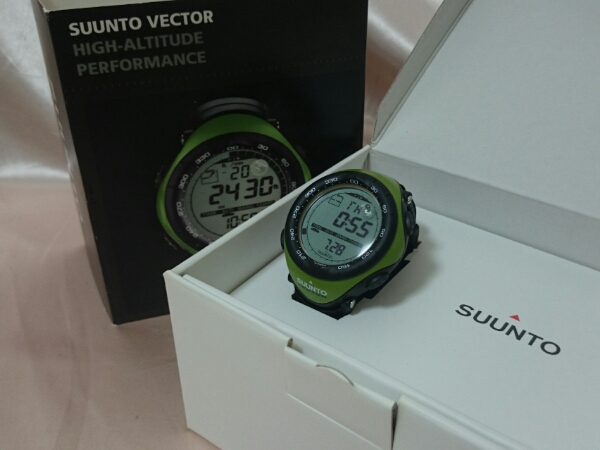 超美品 限定 SUUNTO VECTOR スント ベクター ライムグリーン 展示品☆SUUNTO VECTOR【ライムグリーン】スント／ベクター スント