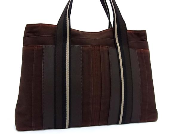 エルメス HERMES 1円 トロカホリゾンタルMM キャンバス トロカ 
