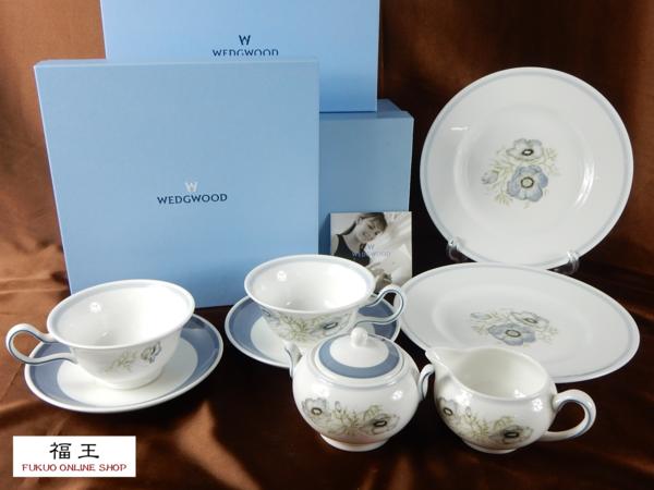 WEDGWOOD　グレンミスト　C&S&プレート&シュガー　他　O52