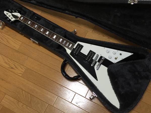 希少！ Gibson Flying V マイケルシェンカー ブロックインレイ