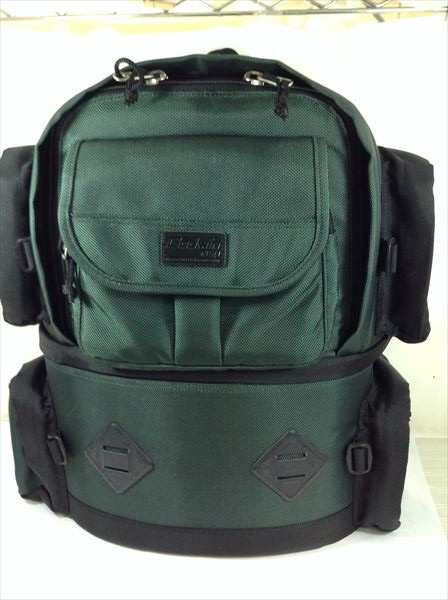 god WIN カメラバッグ 緑 ナイロン