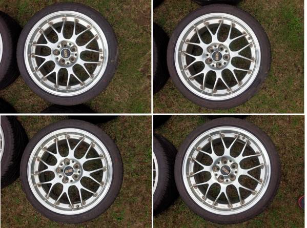 BBS 18インチホイール（タイヤ付215/40R18） スバル用 BBS JAPAN RI-A