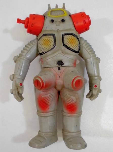 ★ジャンク★マルサン ソフビ 宇宙ロボット キングジョー★