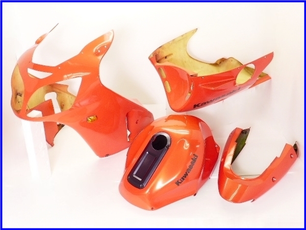 FL◇良品♪ZX-12R カスタムペイント外装set♪A-TECH♪オレンジ
