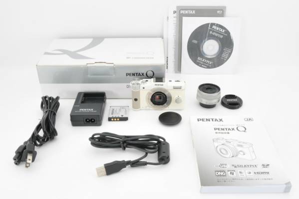 美品◇PENTAXペンタックスQ 01 STANDARD PRIMEレンズキット#1455