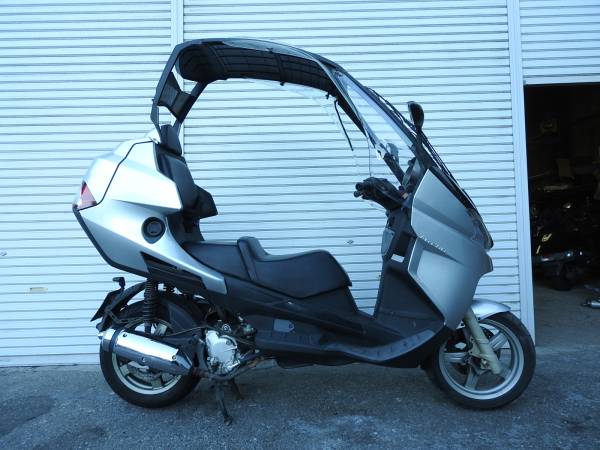 アディバ　AD200　SYMエンジン　実働　要メンテ　屋根ルーフ装備